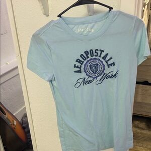 Aeropostale Sky Blue New York Tee